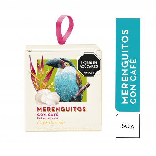 Merenguitos Café Del Quindio Con Café x 50 g