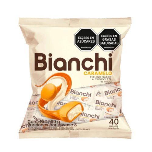 Caramelo Bianchi Chocolate Blanco x 40 und