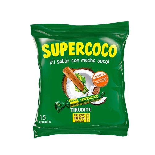 Tirudito Supercoco Bolsa x 15 und