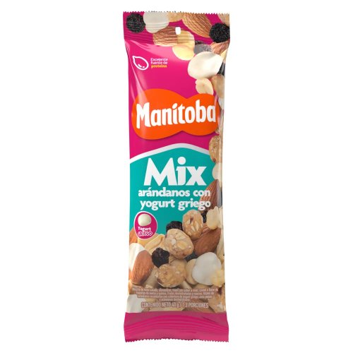 Mix Manitoba Arandanos Con Yogurt Griego x 40 g