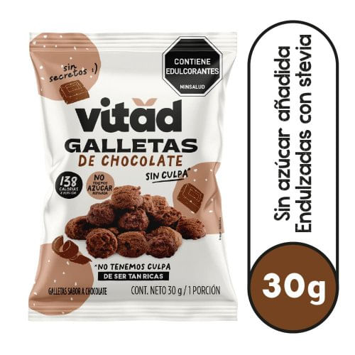Galleta Vitad Chocolate x 30 g