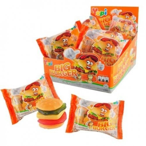 Big Burger Gummi Zone Amarillo Vainilla x 28 g