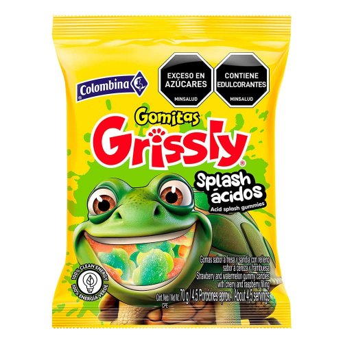 Gomas Grissly Splash x 70 g