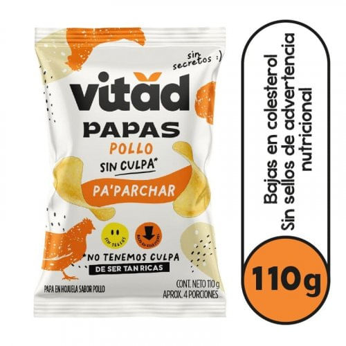 Papas Vitad Pollo x 110 g