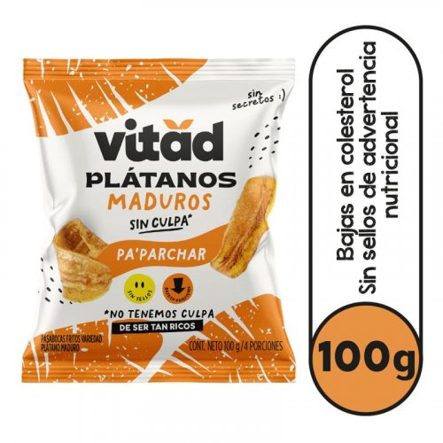 Platanitos Vitad Maduros x 100 g