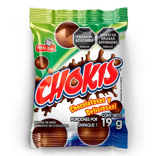 Bolitas Chokis Chocolate x 19 g