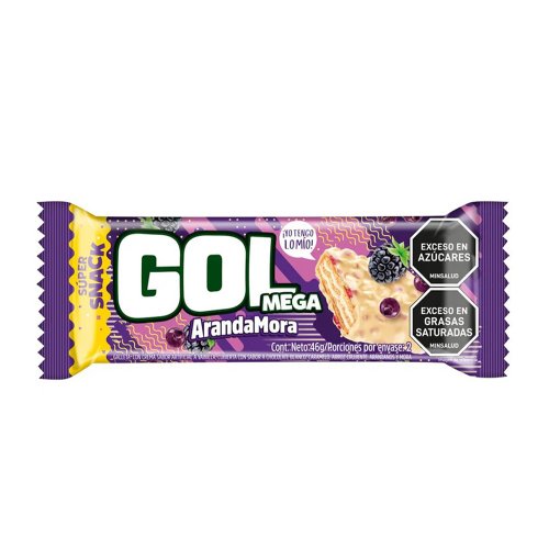 Chocolatina Gol Mega Arandamora x 46 g