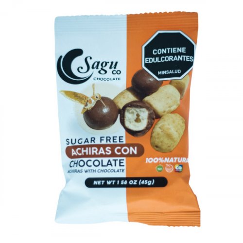 Gragea Chocolate Sagu 40% Cacao Con Achiras Sugar Free x 45g