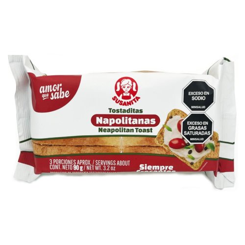 Tostaditas Susanita Napolitanas x 90 g