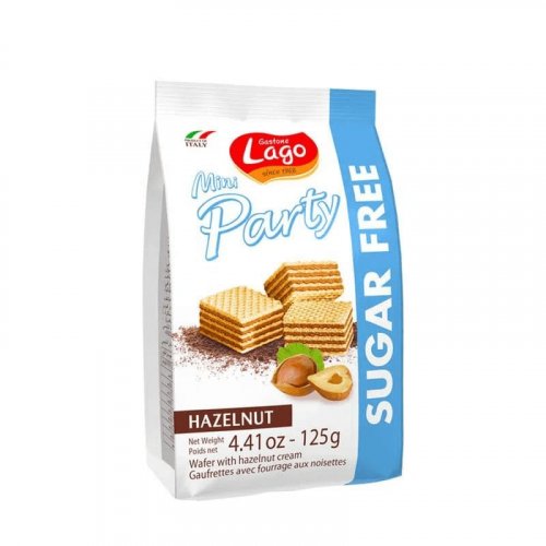 Galletas Gaston Lago Mini Sin Azúcar Avellanas x 125 g