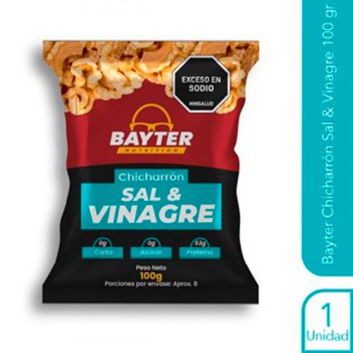 Chicharron Bayter Sal Y Vinagre x 100 g