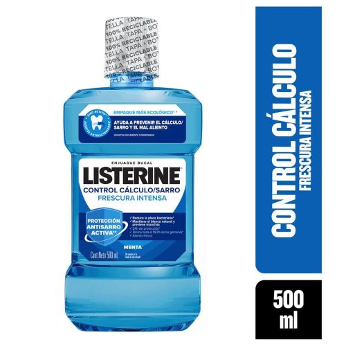 Listerine Control Calculo x 500 ml