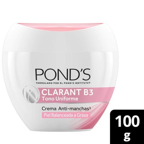 Crema Ponds Clarant B3 Piel Normal A Grasa 100 g