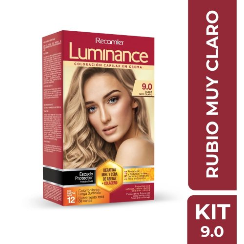 Tinte Luminance #9.0 Rubio Muy Claro