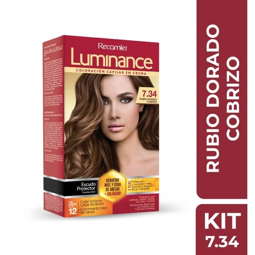 Tinte Luminance #7.34 Rubio Dor.Cobr