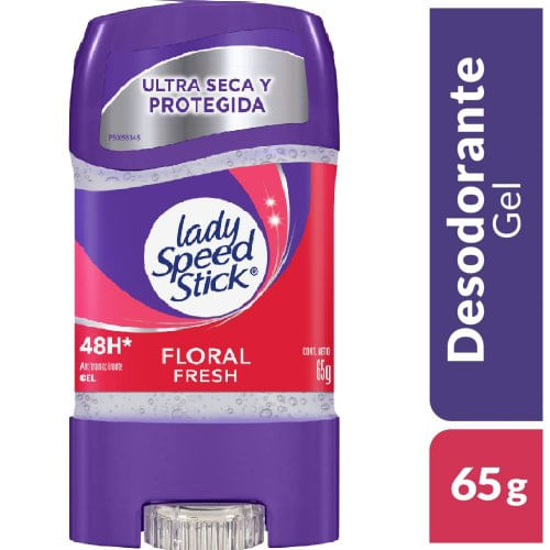 Desodorante Lady Speed Stick 24/7 Floral Fresh Gel 65g