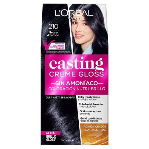 Casting Creme Gloss 210 Negro Azulado