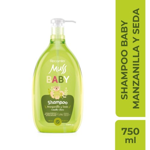 Shampoo Muss Baby x 750 Manzanila
