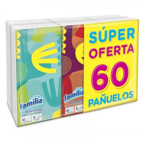 Pañuelo Familia Bolsillo Pague 4 Lleve 6 und