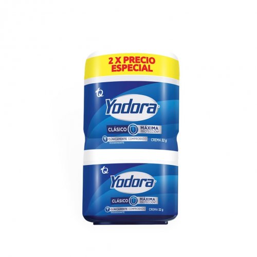 Desodorante Yodora Clásico 2X 32 g Precio Especial