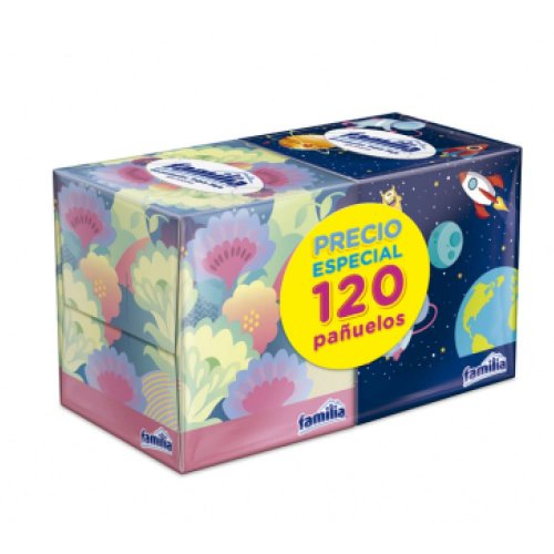 Pañuelo Familia Triple Hoja 2 x 60 und Cubo Precio Especial