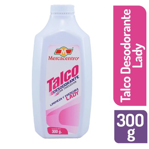 Talco Mercacentro Lady 300 g