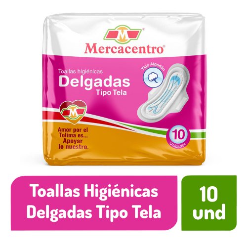 Toalla Mercacentro Alas x 10 und