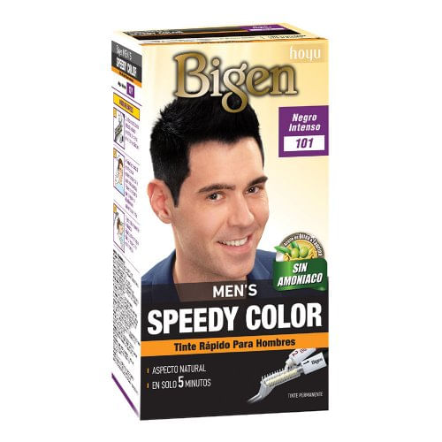 Tinte Bigen Men Speedy Negro Intenso x 80 g