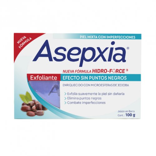 Jabon Asepxia 100 g Exfoliante