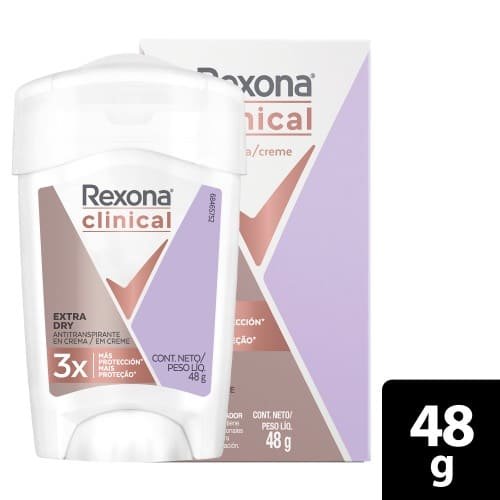 Desodorante Rexona Clinical Soft Extra Dry Women Bar 48 g