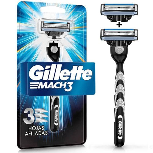 Máquina Mach3 Razor + 2 Repuestos