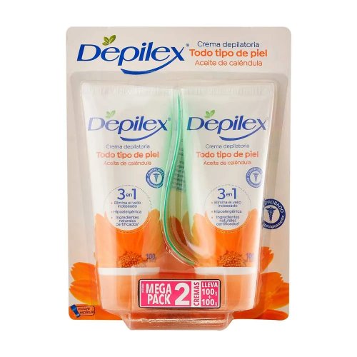 Depilex Crema T.T Piel x 100 g 2x1 und  Calendula