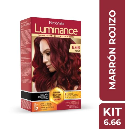 Tinte Luminance #6.66 Marrón Rojizo