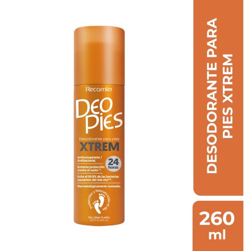 Talco Deo Pies Xtreme 260 ml