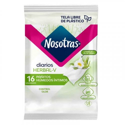 Pañitos Íntimos Nosotras x 16 und