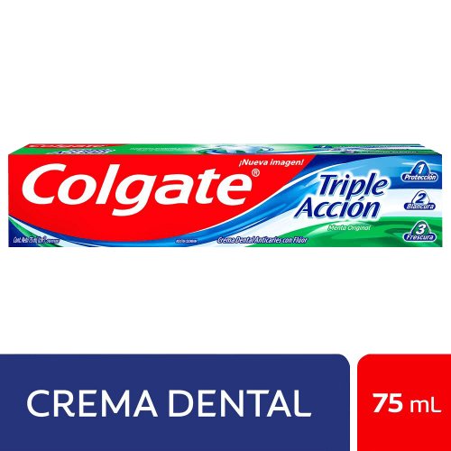 Crema Dental Colgate Triple Acción 75 ml