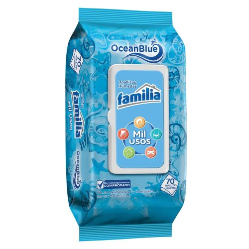 Paños Humedos Familia x 70 und/Active Mil Us