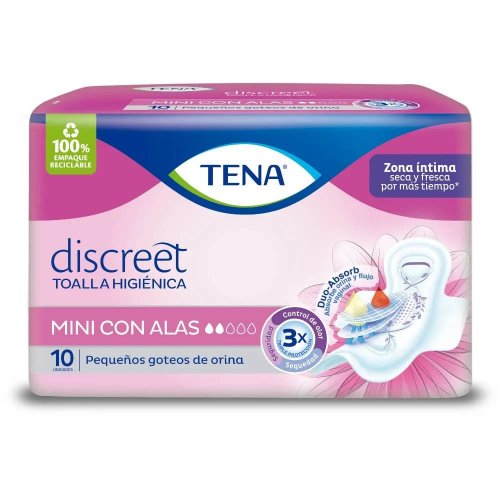 Tena Mujer x 10 und Mini Alas