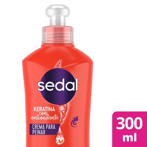 Crema Para Peinar Sedal Keratina 300 ml