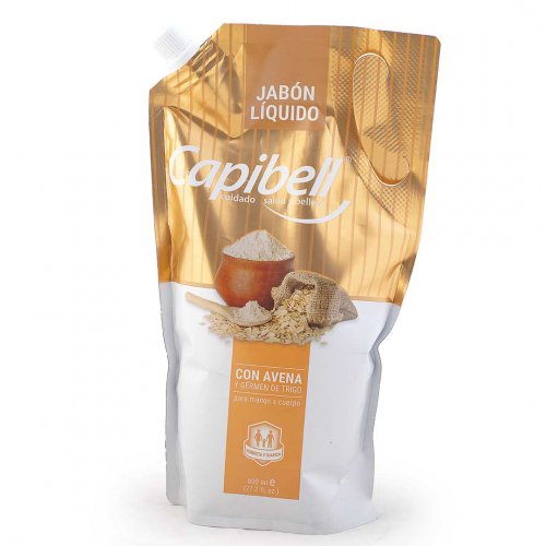 Jabón Capibell Avena Líquido Doypack 800 ml