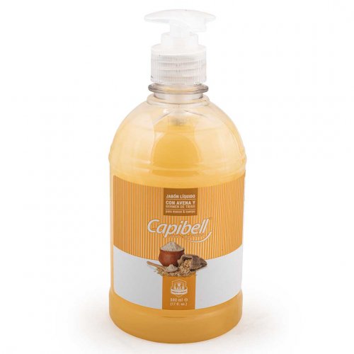 Jabón Capibell Avena Líquido 500 ml