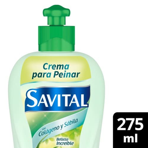 Crema Para Peinar Savital Colágeno 275 ml