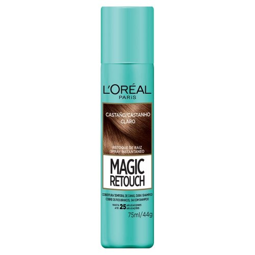 Retoca Raices Loreal Spray 75 ml Castaño Claro