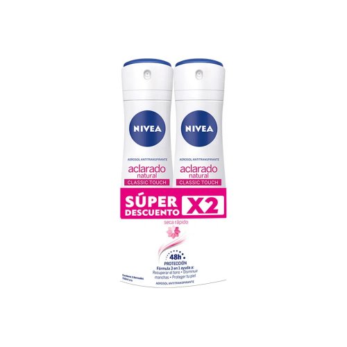 Desodorante Nivea Spray Women 2 und x 150 ml Aclarad