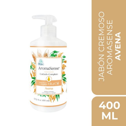 Jabón Liquido Aromasense Doy Pack x 400 ml Avena N.P