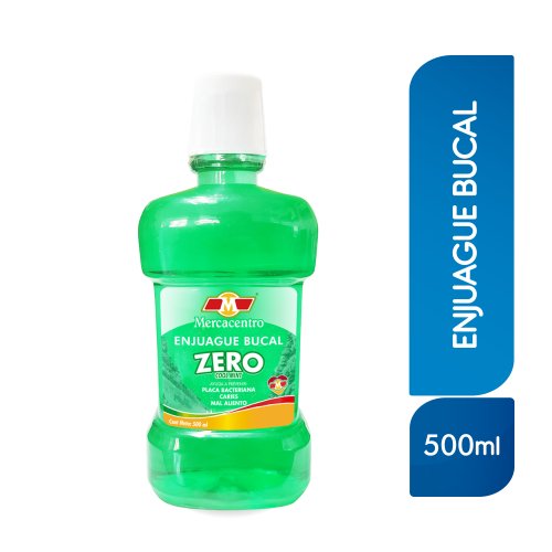 Enjuague Mercacentro Zero Alcohol 500 ml