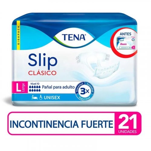Pañal Tena Slip Clasico Large x 21 und