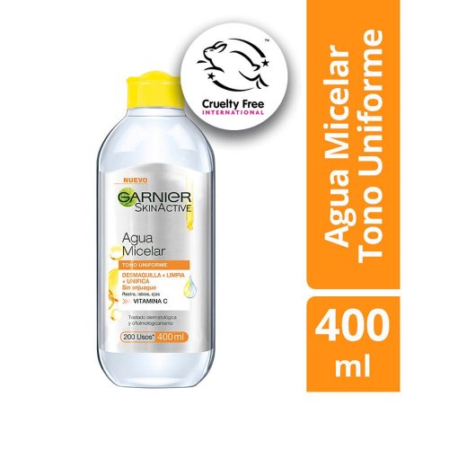 Agua Micelar Garnier x 400 ml Express Aclar