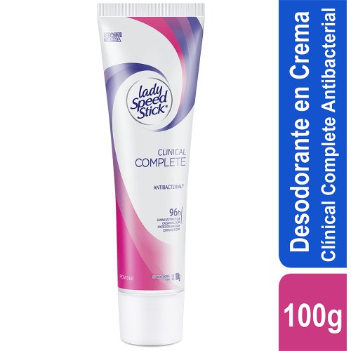 Desodorante Lady Speed Stick Clinical Powder Tubo 100g