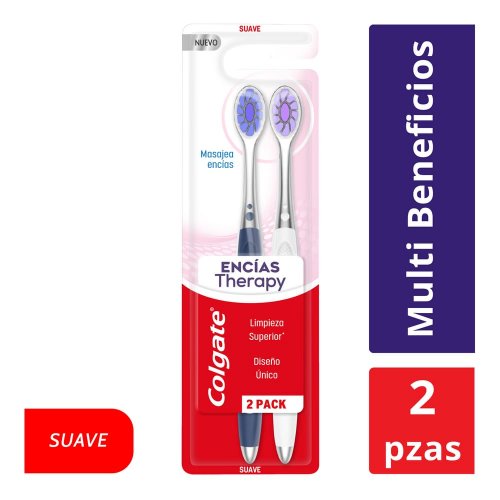 Cepillo Dental Colgate Encías Therapy Suave x2und